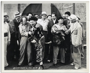 Lot of Five 10 x 8 Glossy Photos From The Three Stooges 1941 Film So Long Mr. Chumps and the 1942 Films Three Smart Saps, Sock-a-Bye Baby & What's the Matador? -- Very Good Condition